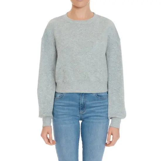 Fleece Cropped Top