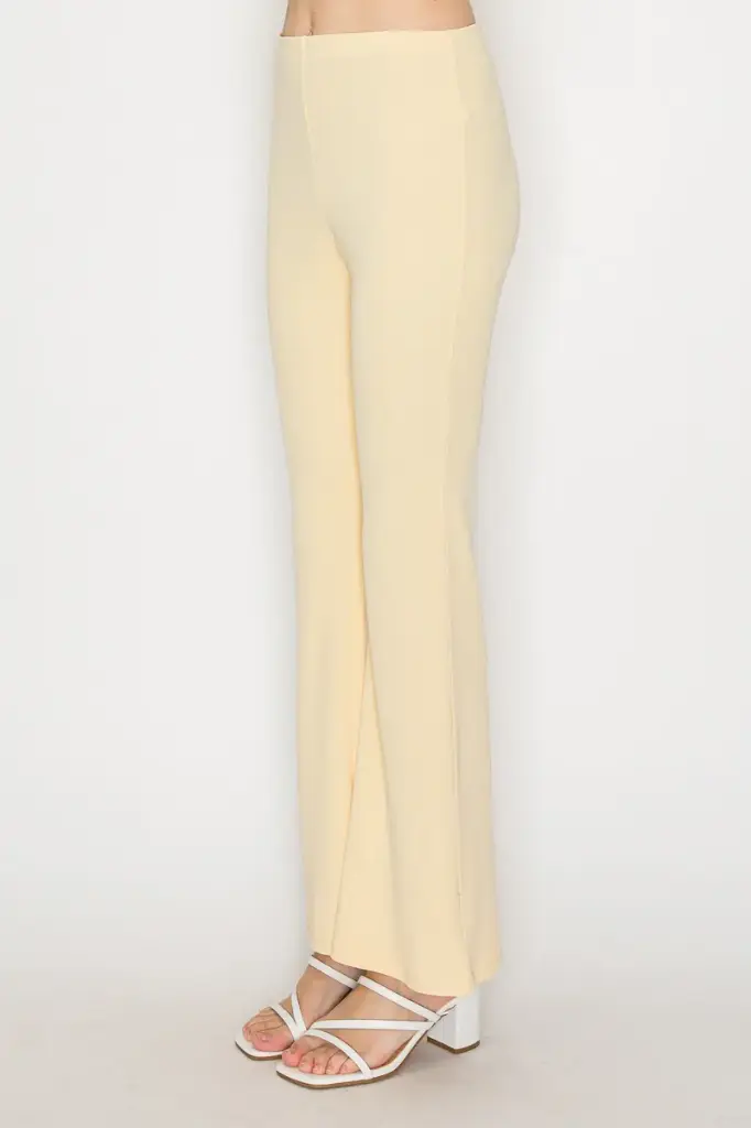 Pantalón Color Mantequilla