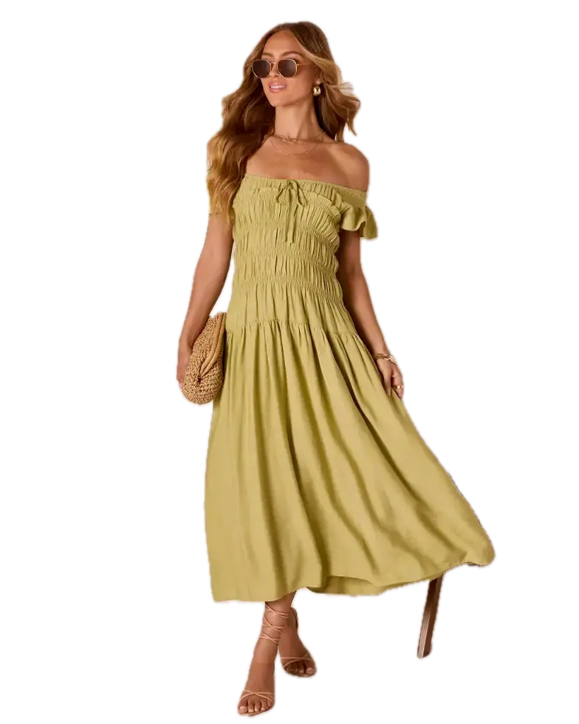 CR2519 Vestido Midi