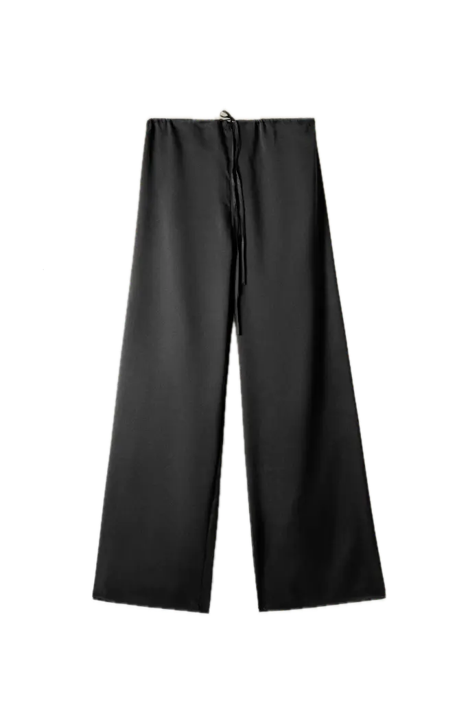 60093PN Pantalon Seda (S, Black)
