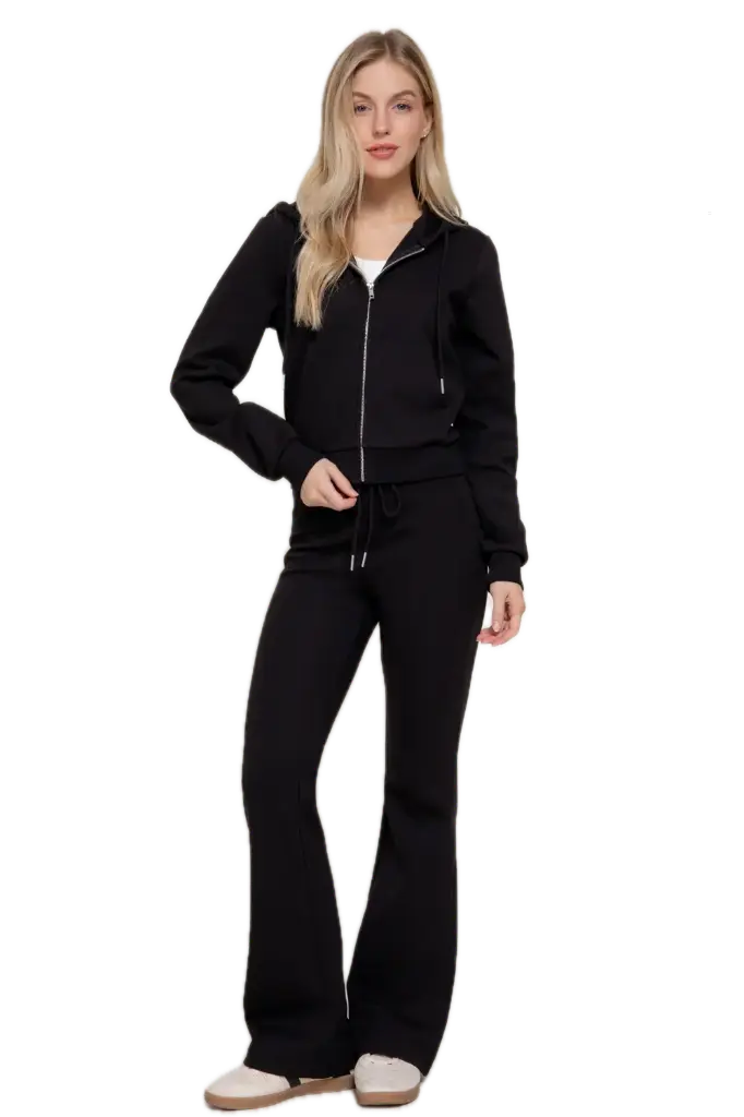 J15158 Conjunto de Sudadera con Capucha