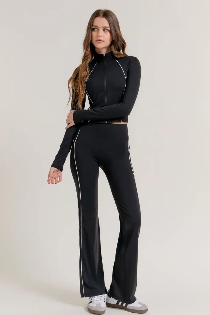 P145655 Activewear Set with Piping (S)
