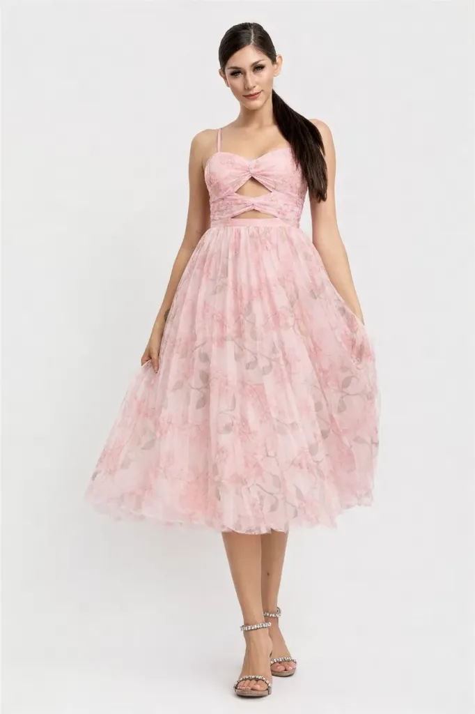 RVD6545 Midi Dress (S)