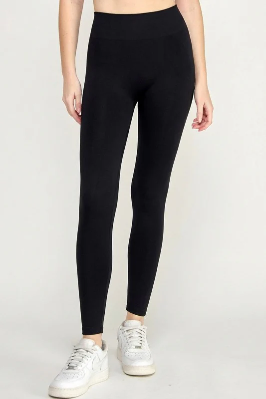 PH71SK Leggings de Tiro Alto (Black, S)