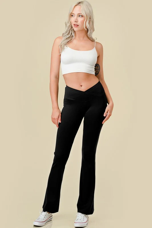LG24 Pantalón Deportivo Acampanado (S)