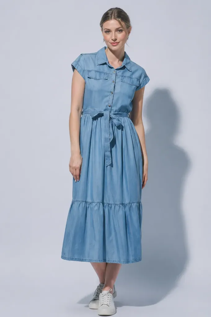 4981DL DRESS TENCEL (S)