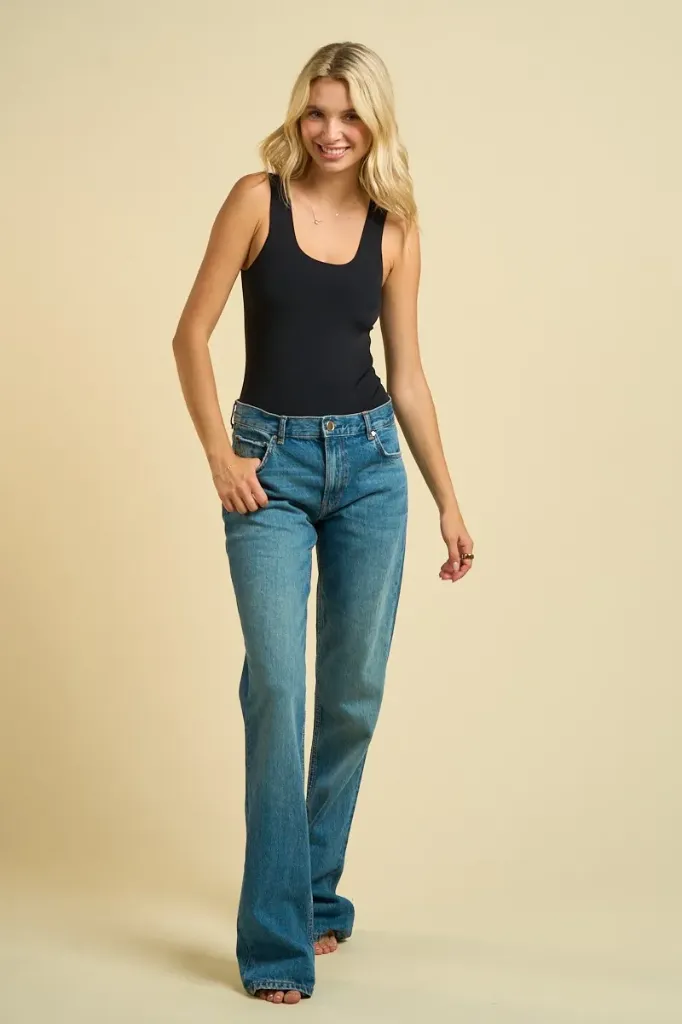 10493 Body de Tirantes (Black, S)