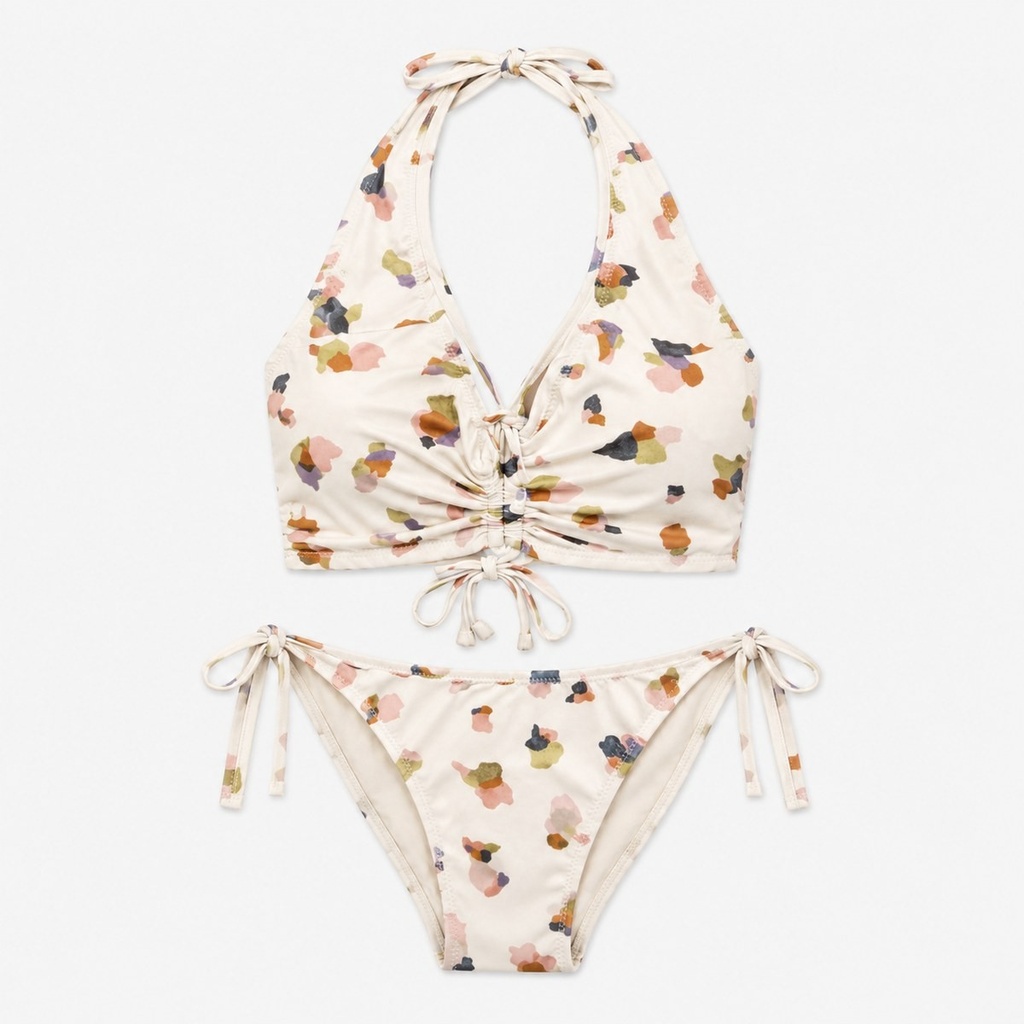 Bikini Confeti de Cuello Halter