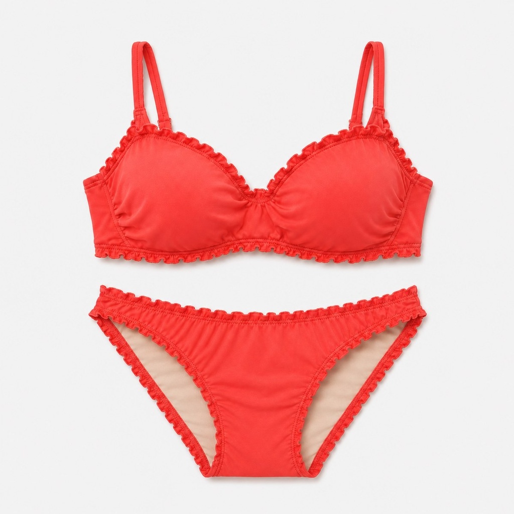 Bikini con Orilla de Picos y Varilla