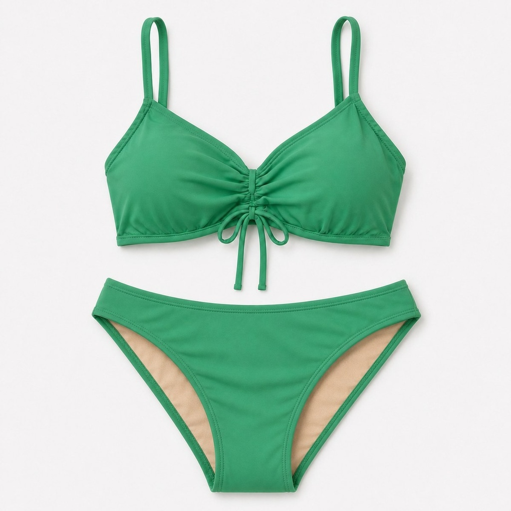 Bikini con Cordón al Centro