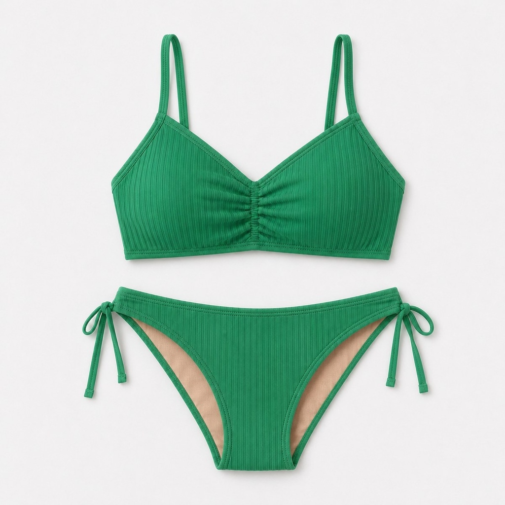 Traje de Baño de Canalé con Amarres