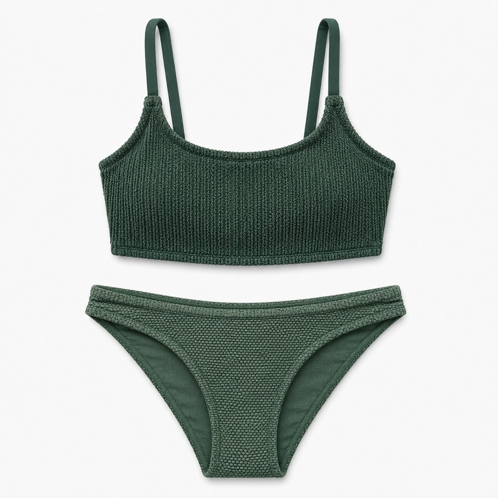 Traje de Baño con Top Corto (S)