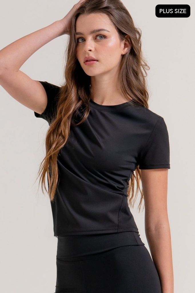 T74505 Playera Plus de Manga Corta