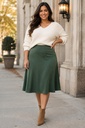 S51560WX Falda Plus Midi Corte A