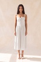 GID114 Vestido Corsé sin Mangas con Escote Corazón