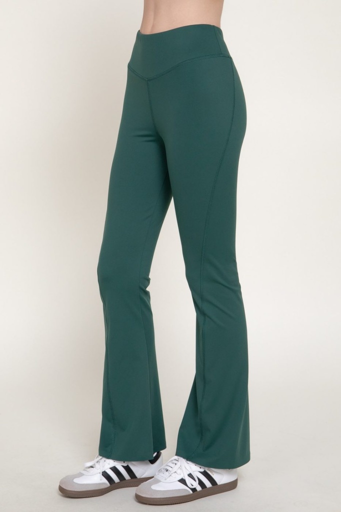 P15366 Flared Hem Workout Pants (S)